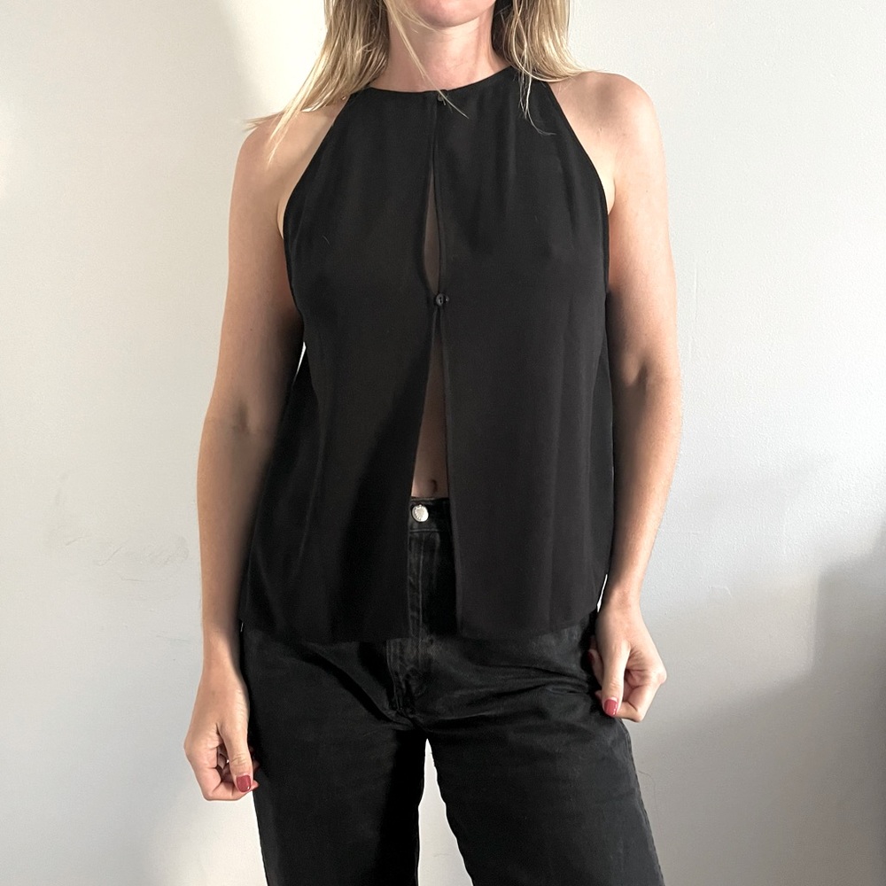 2000s American Apparel reversible tank top, Size Large